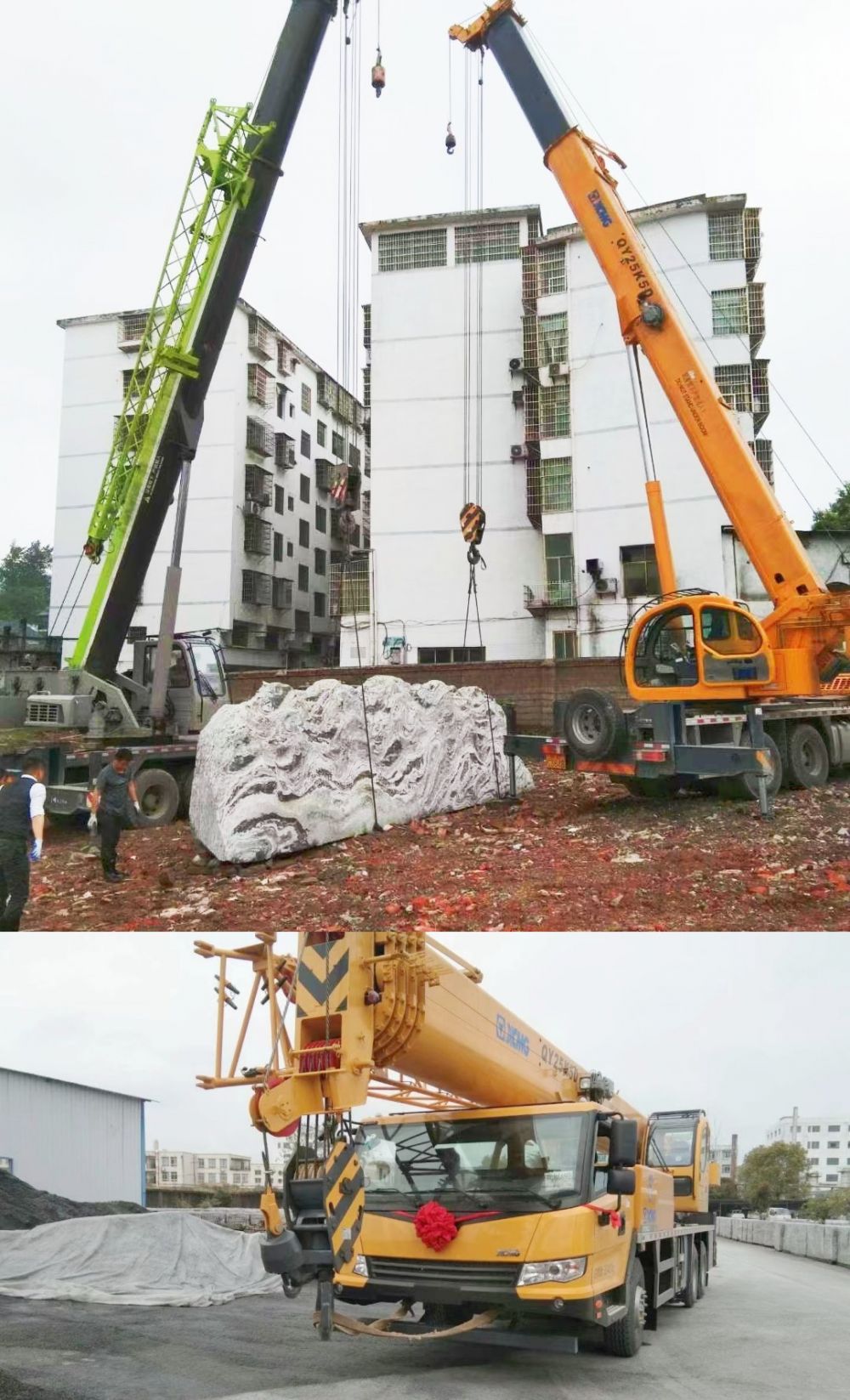 江西宜春大小汽車吊、隨車吊吊裝服務、時租日租月租年租價格合理