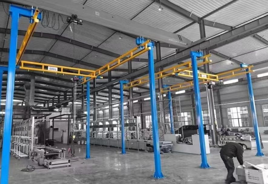 自立式KBK、立柱式KBK起重機(jī)軌道組合系統(tǒng)