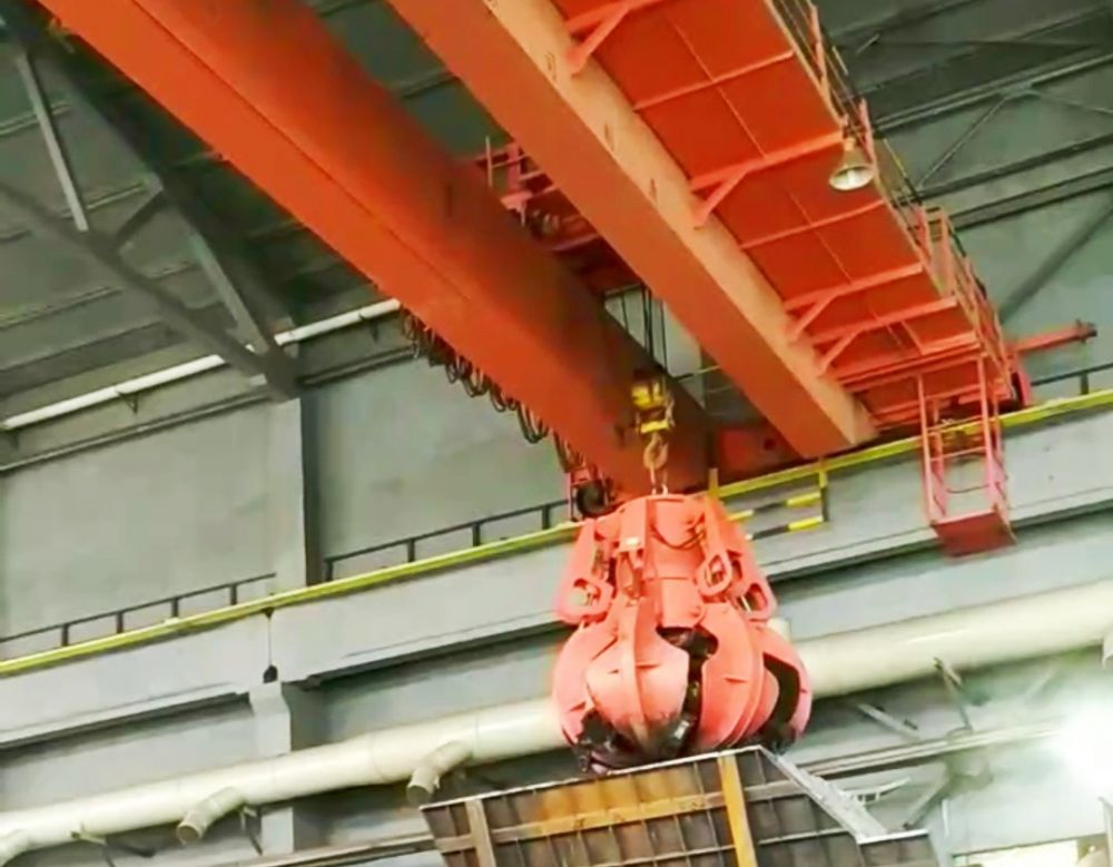 抓斗橋式起重機(jī)、單雙梁抓斗吊機(jī)、抓斗天車廠家制造、安裝維修