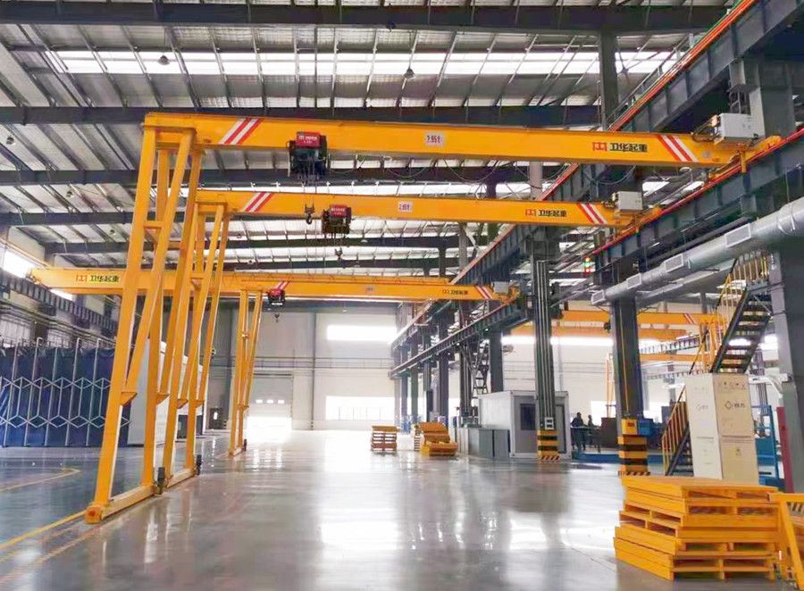 海南三亞起重機(jī)械設(shè)備廠家銷售、MHB型半腿電動(dòng)單梁門式起重機(jī)