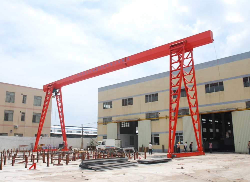 MH型10噸電動葫蘆門式起重機、龍門吊型號規(guī)格、技術(shù)參數(shù)