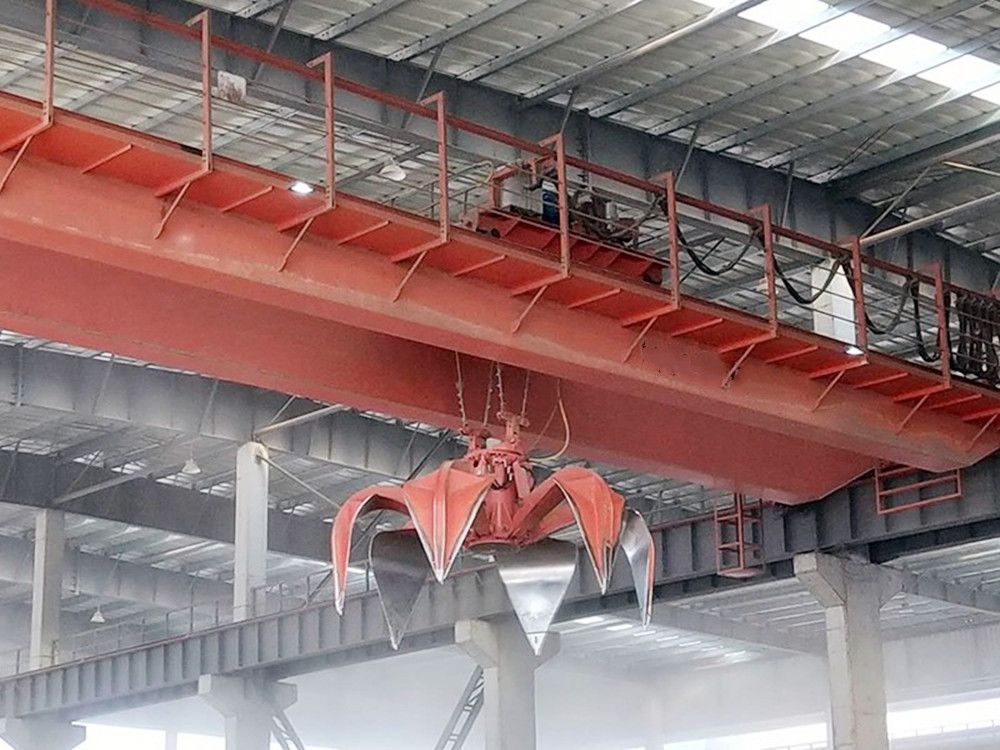 陜西咸陽抓斗橋式起重機(jī)、抓斗吊機(jī)、抓斗天車廠家銷售、安裝維修