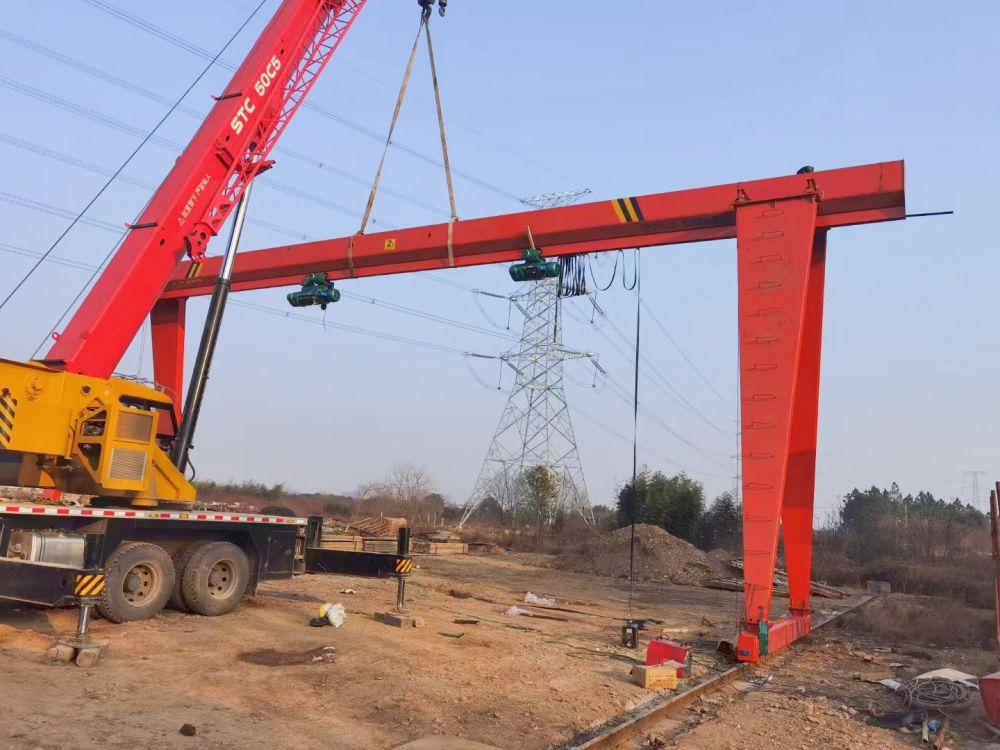 MHE型/MH型電動(dòng)葫蘆單梁門式起重機(jī)、福建起重機(jī)龍門吊