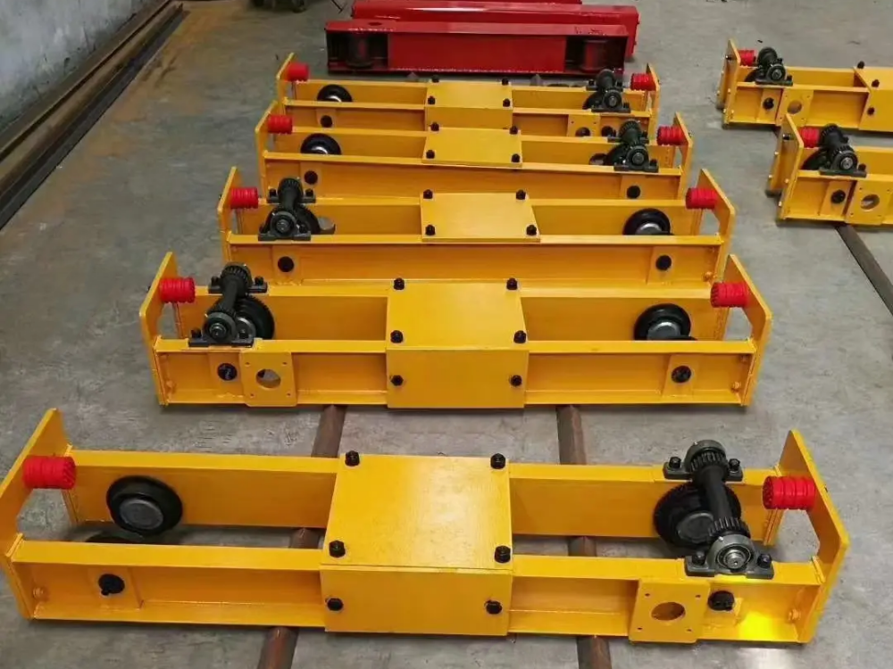 起重機(jī)大車運(yùn)行機(jī)構(gòu)、歐式懸掛起重機(jī)端梁廠家定制配套