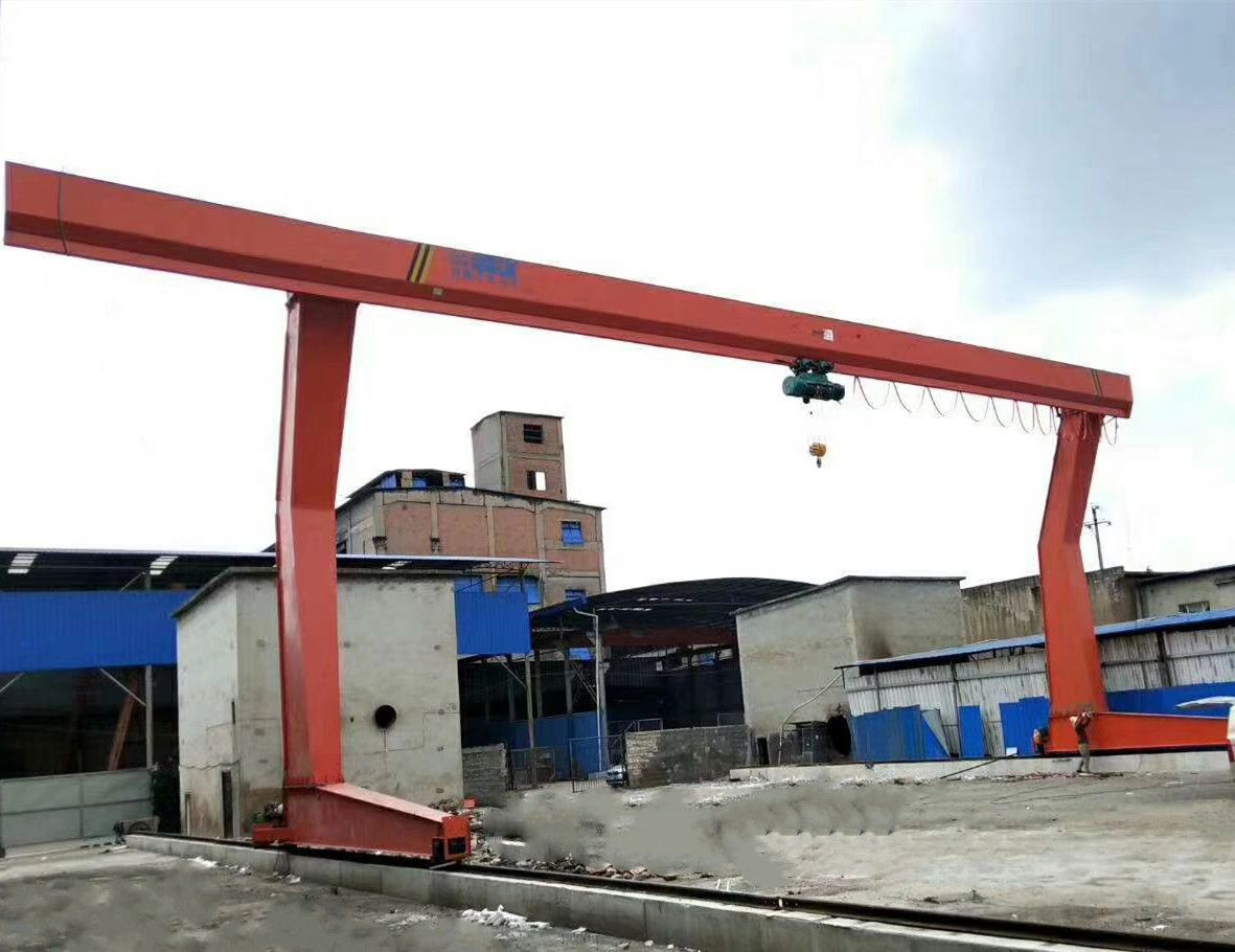 邯鄲龍門吊，L型單主梁電動(dòng)葫蘆門式起重機(jī)生產(chǎn)廠家銷售服務(wù)