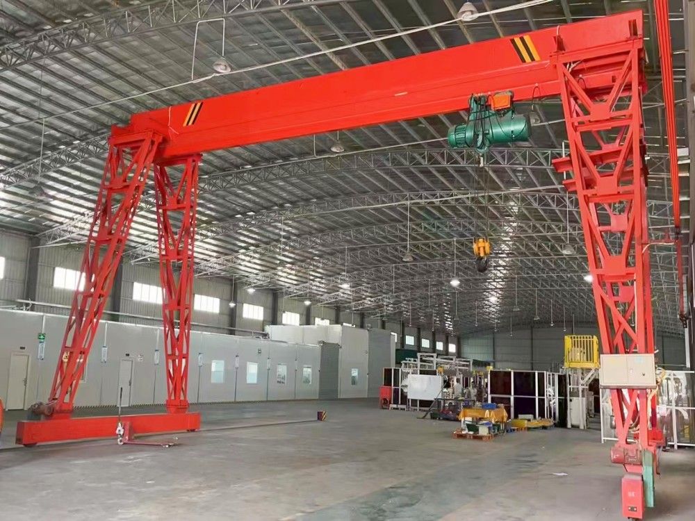 龍門吊廠家、安裝維修、MH型電動單梁門式起重機(1~20t)