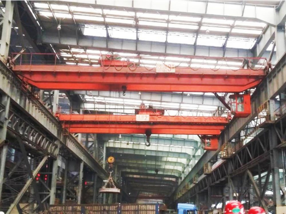 QP型電磁鐵抓斗兩用橋式起重機(jī)、兩用行車、天車