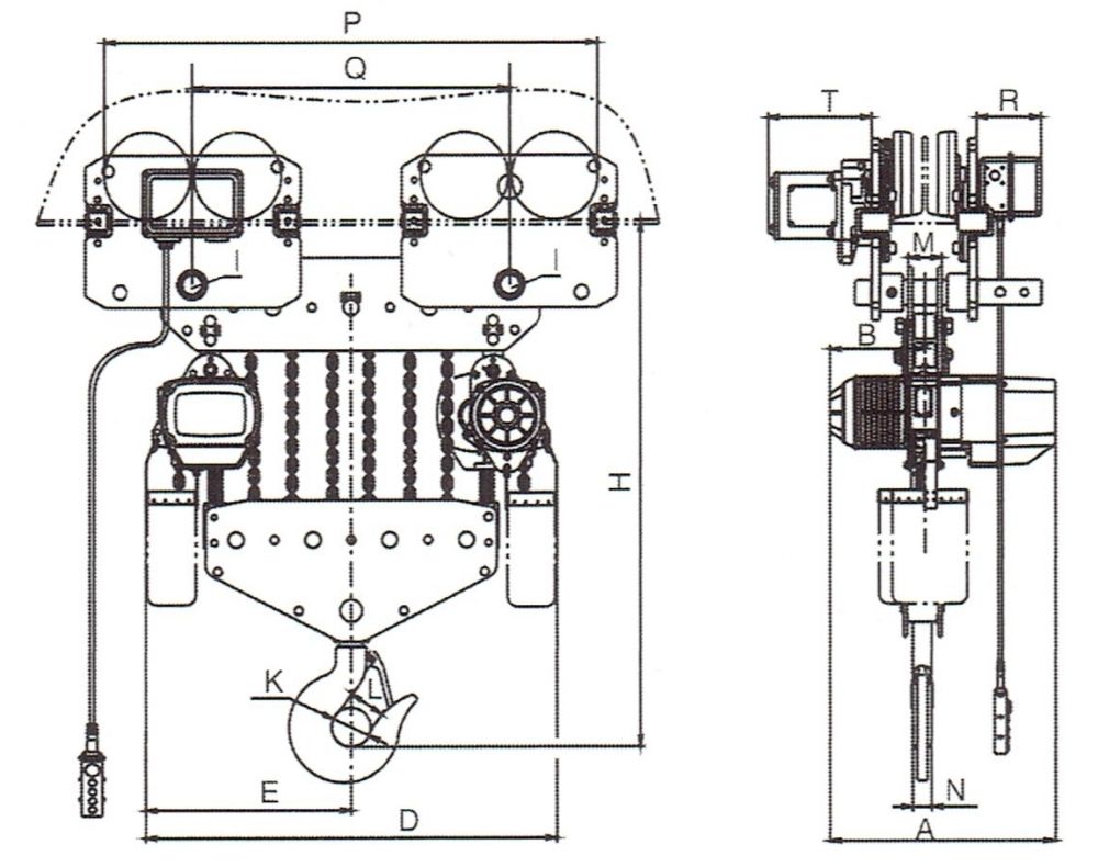 15、20、25t電動運(yùn)行式環(huán)鏈葫蘆外形尺寸圖.jpg