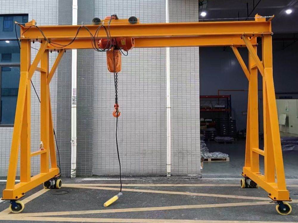 電動(dòng)無軌龍門吊、無軌自行走門式起重機(jī)廠家、型號(hào)、噸位
