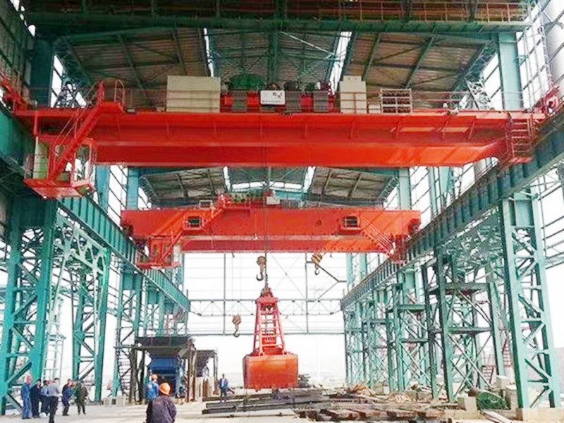 大連起重機(jī)、QZ型電動抓斗雙梁橋式起重機(jī)