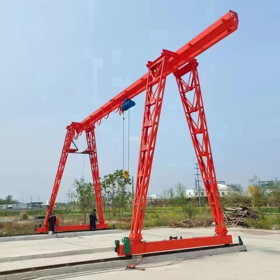 MH型電動葫蘆門式起重機、單梁龍門吊