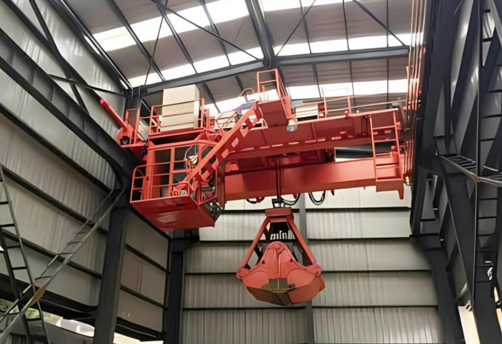 QZ型抓斗橋式起重機、雙梁抓斗吊、抓斗行車