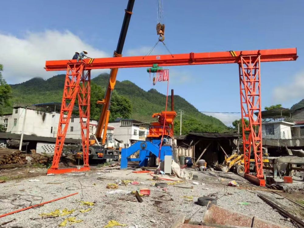 起重機廠家、龍門吊、MH型電動單梁門式起重機制造及安裝維修