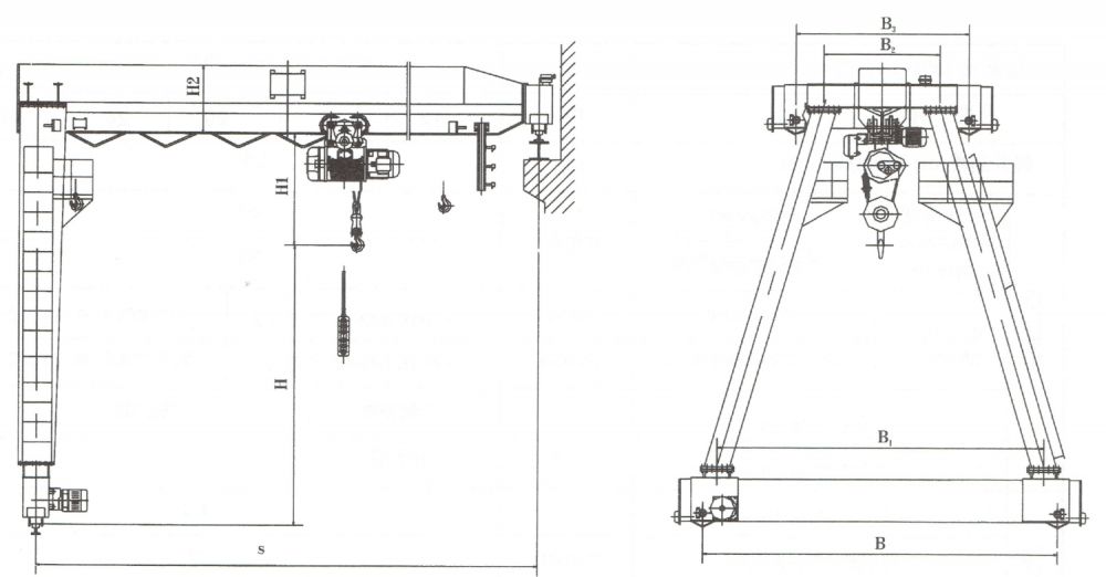 BMH型電動(dòng)葫蘆半門式起重機(jī)外形機(jī)構(gòu)示意圖.jpg
