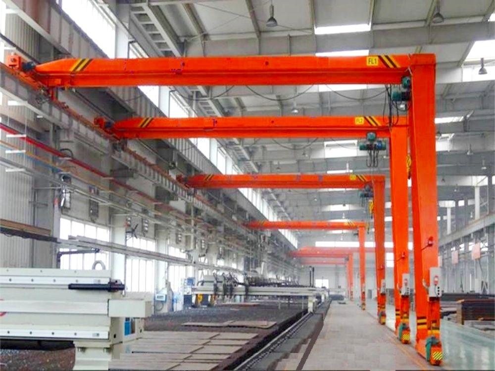 BMH型電動葫蘆半門式起重機(jī)（鋼板箱梁式）