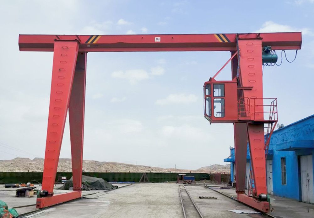 江蘇常州龍門吊、MH型電動葫蘆門式起重機