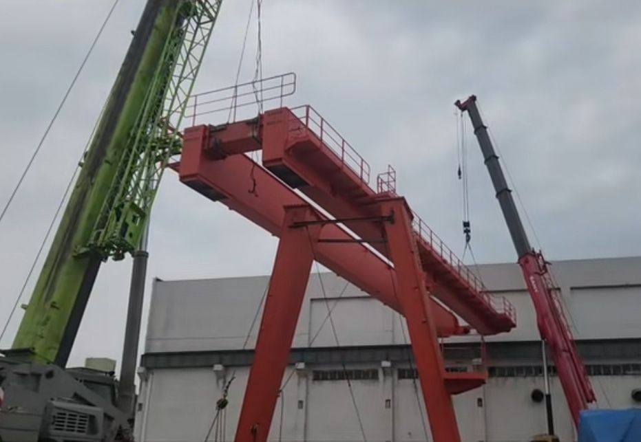 BMG型半腿門式起重機(jī)、半腿龍門吊、雙梁龍門