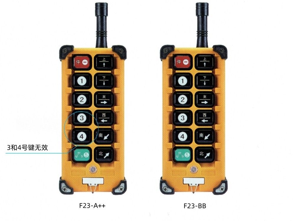 F23-A++、F23-BB型工業(yè)無(wú)線遙控器