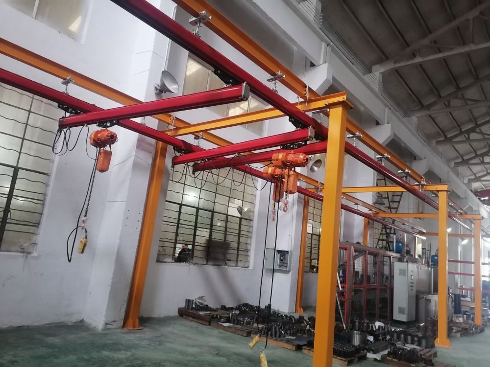 重慶KBK柔性組合起重機(jī)、剛性/鋁軌懸掛起重機(jī)系統(tǒng)制造安裝價格