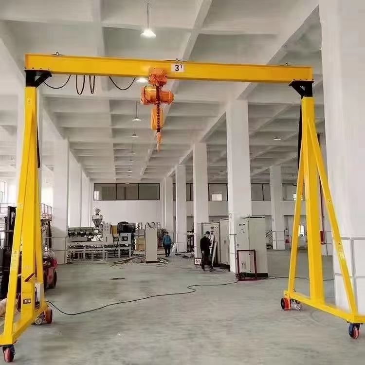 電動(dòng)無軌龍門架、小型龍門吊、輕小型門式起重機(jī)廠家制造、噸位、價(jià)格