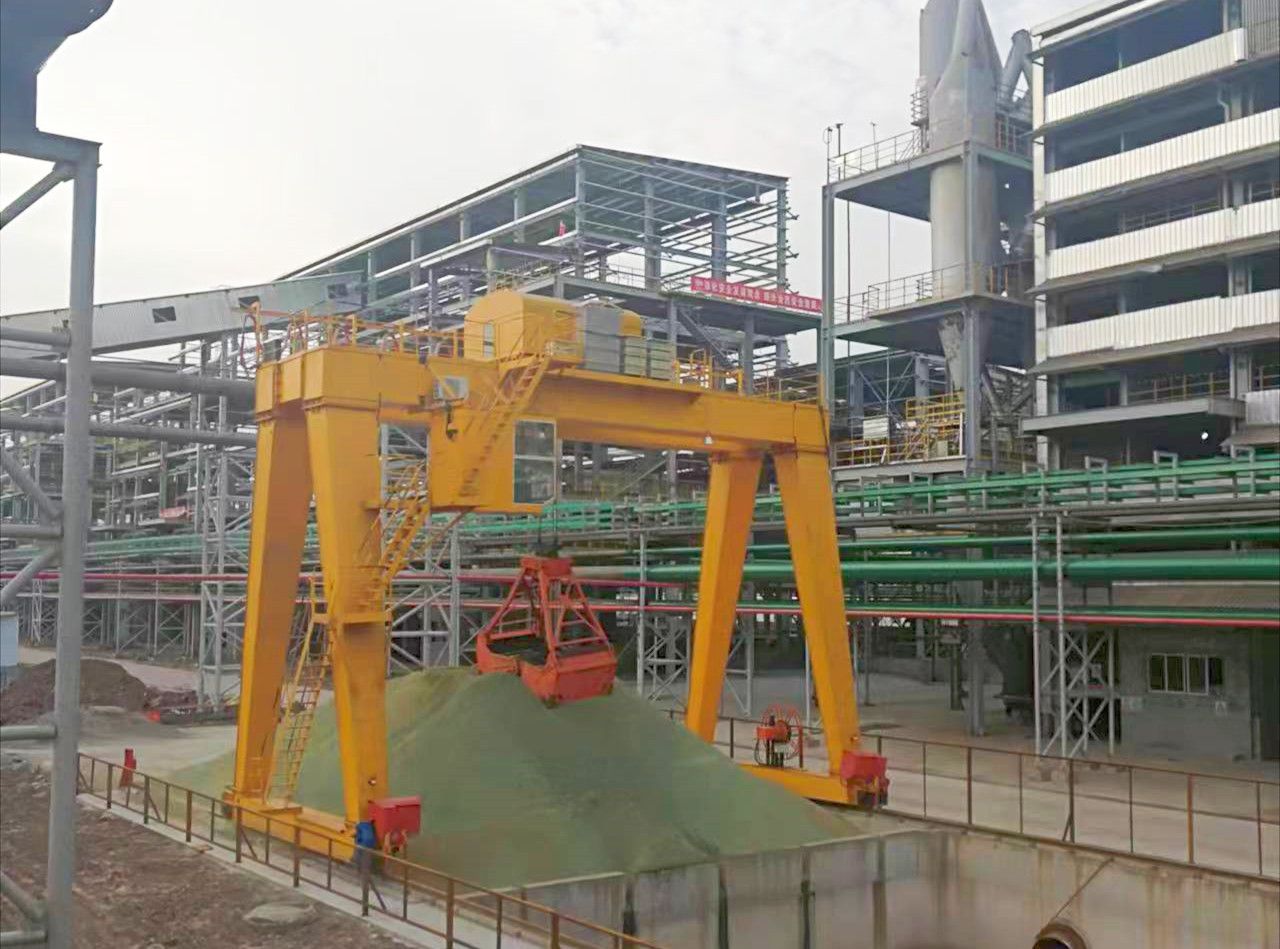 四川龍門吊、攀枝花MZ型抓斗門式起重機廠家銷售、安裝維修