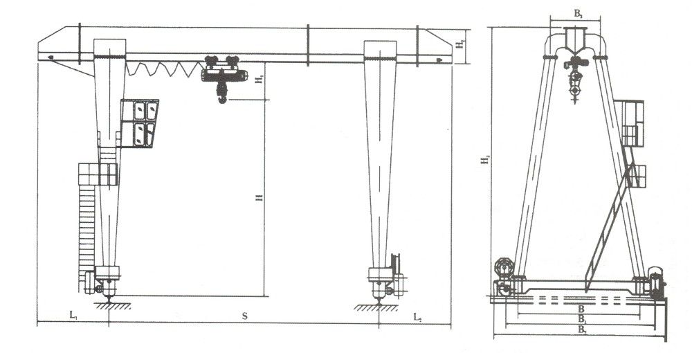 MH型電動(dòng)葫蘆門(mén)式起重機(jī)外形尺寸圖（箱梁式）.jpg